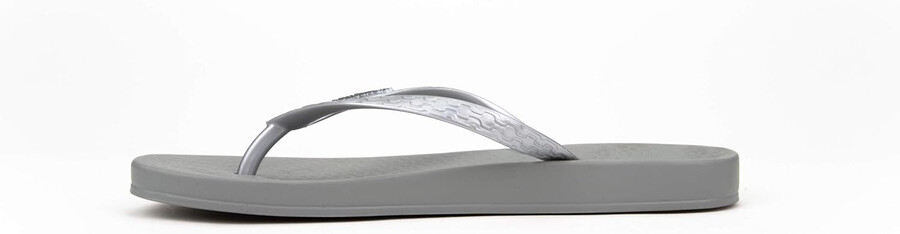 ipanema womens ana tan flip flop greysilver 5 m us flip-flops